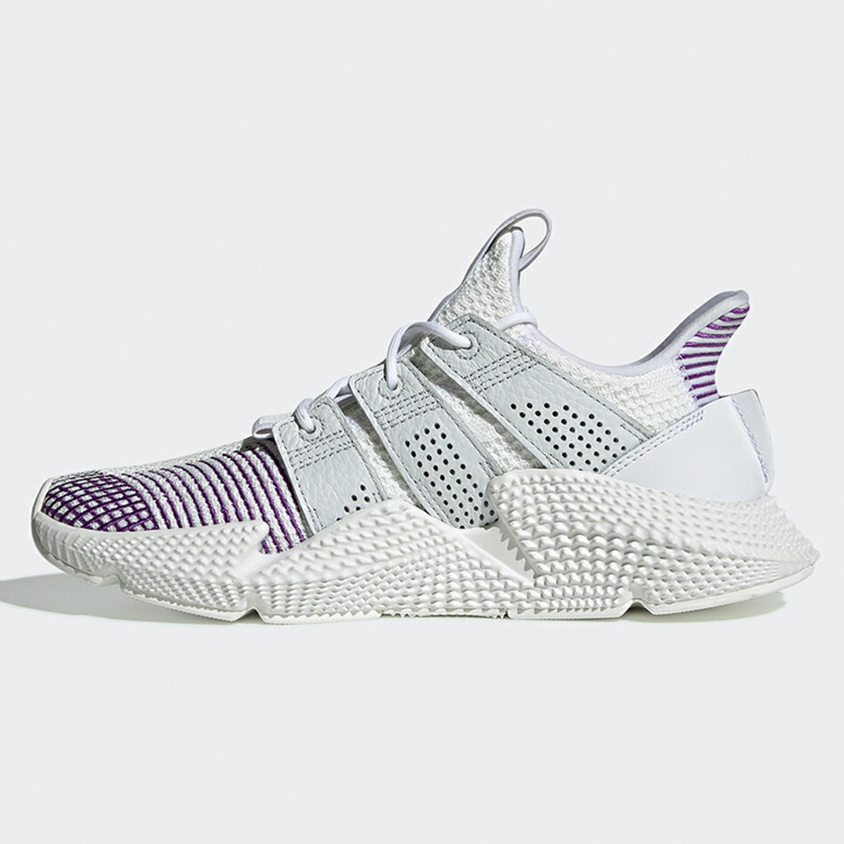 Adidas PROPHERE 女鞋 慢跑 休閒 水原希子 襪套 穿搭 潮流 白 紫【運動世界】 CG6260