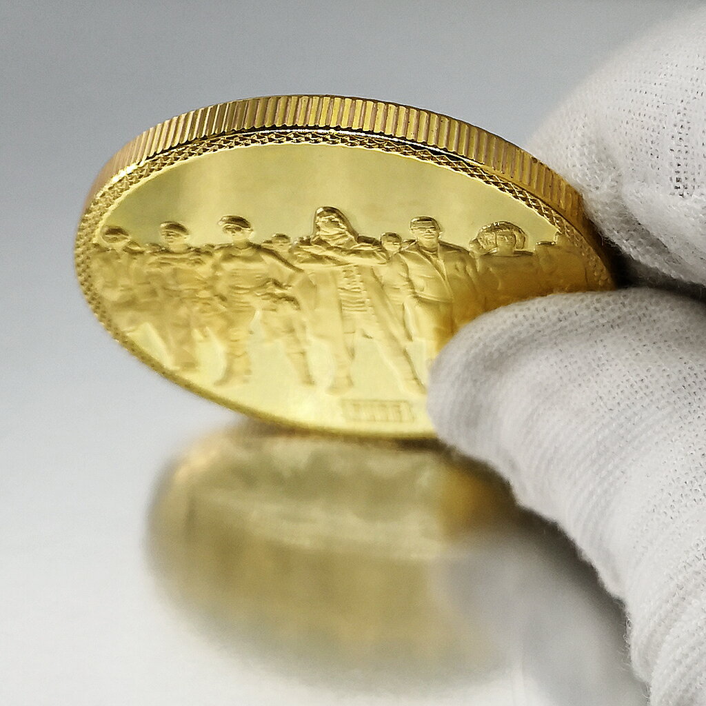 英文版】PUBG大吉大利晚上吃雞金色紀念幣絕地求生硬幣徽章| 協貿國際日用品生活3館| 樂天市場Rakuten