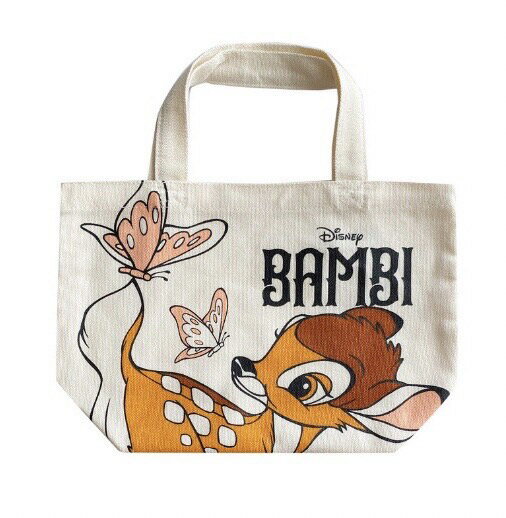 【震撼精品百貨】Bambi_小鹿班比~日本Disney 小鹿斑比帆布午餐袋/小物袋手提袋*42308