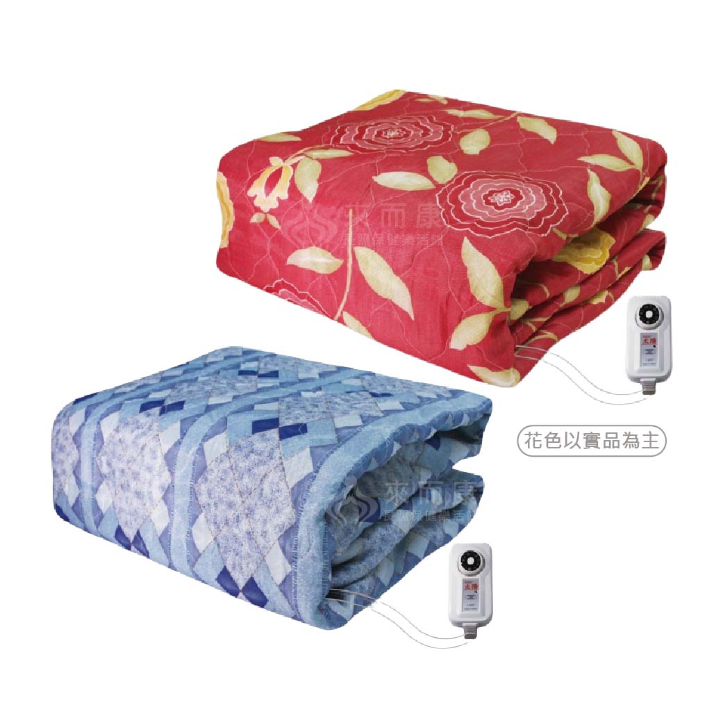來而康 太陽牌 韓國原裝進口 SE-10 省電恆溫電毯 雙人 登山露營 電熱毯 保固兩年 花樣隨機出貨