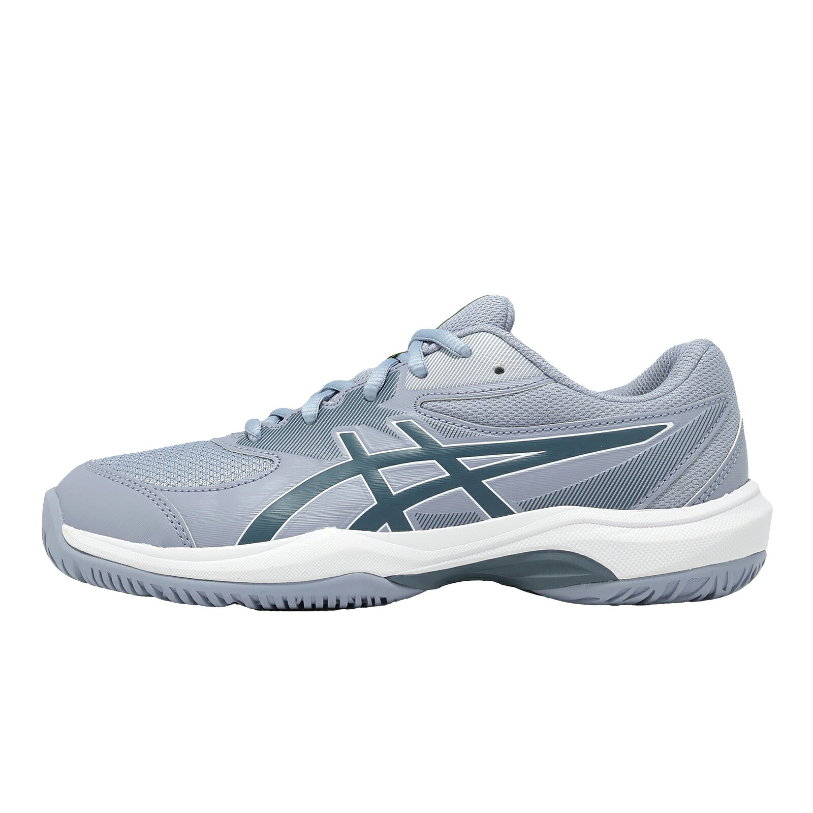 Asics 亞瑟士 網球鞋 匹克球鞋 GEL-Game GS 大童 女鞋 藍 室內運動 1044A083400