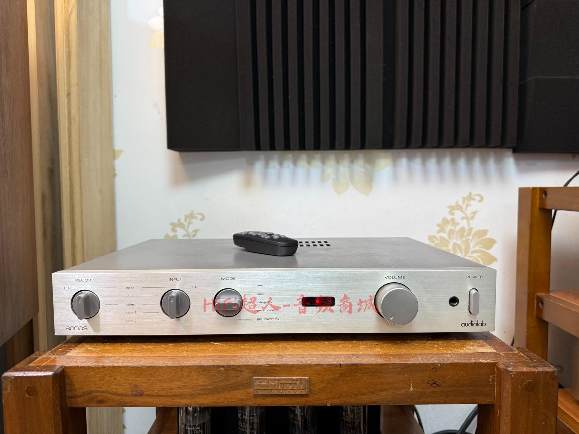 英國傲立 AUDIOLAB 8000S 合併功放 無修摩 原裝220V 全分立元件 神秘校聲盒 繼電器切換 電路隔離【HiFi超人-音訊商城】