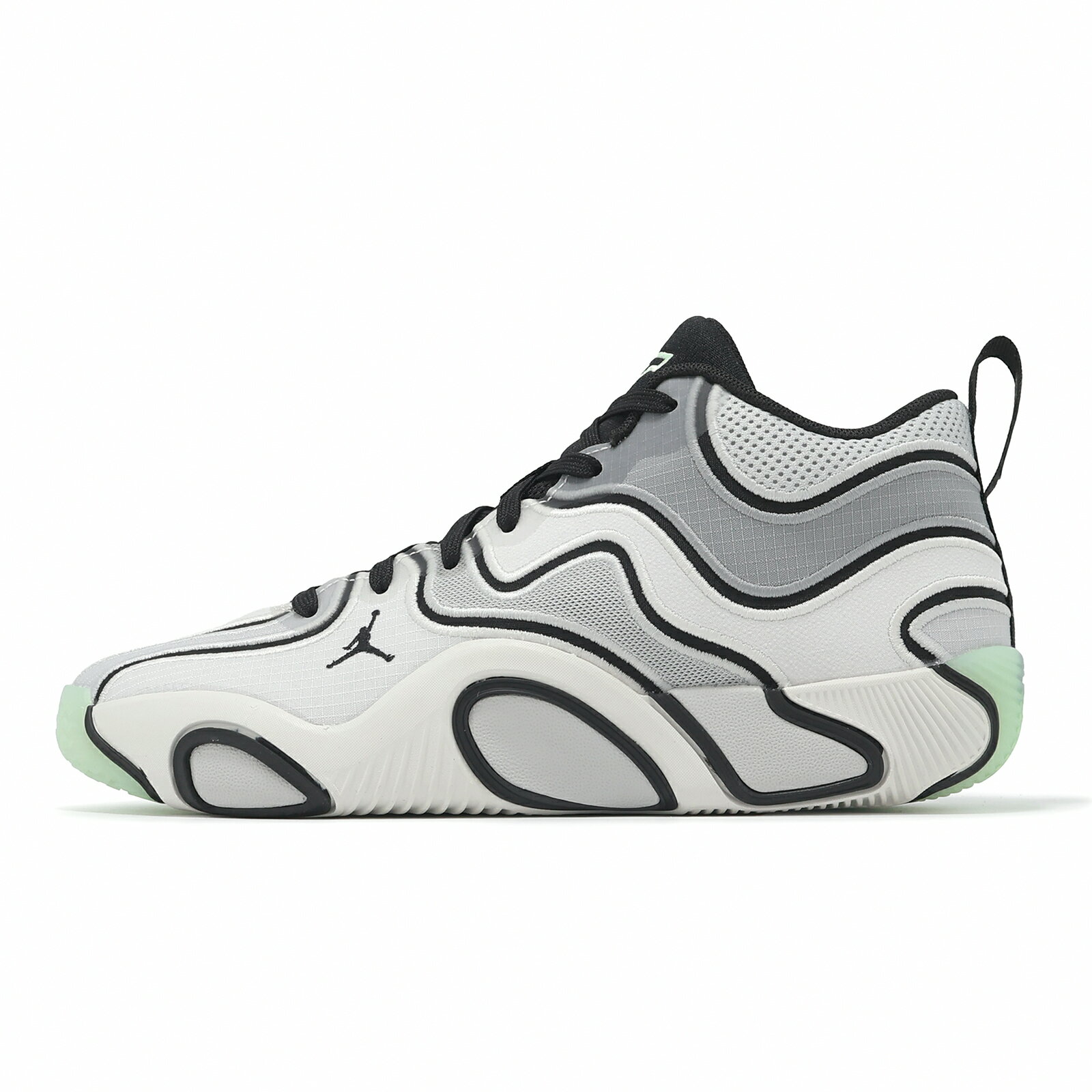 Nike 籃球鞋 Jordan Tatum 3 PF Zen 男鞋 銀灰 黑 果凍底 FZ6601-001