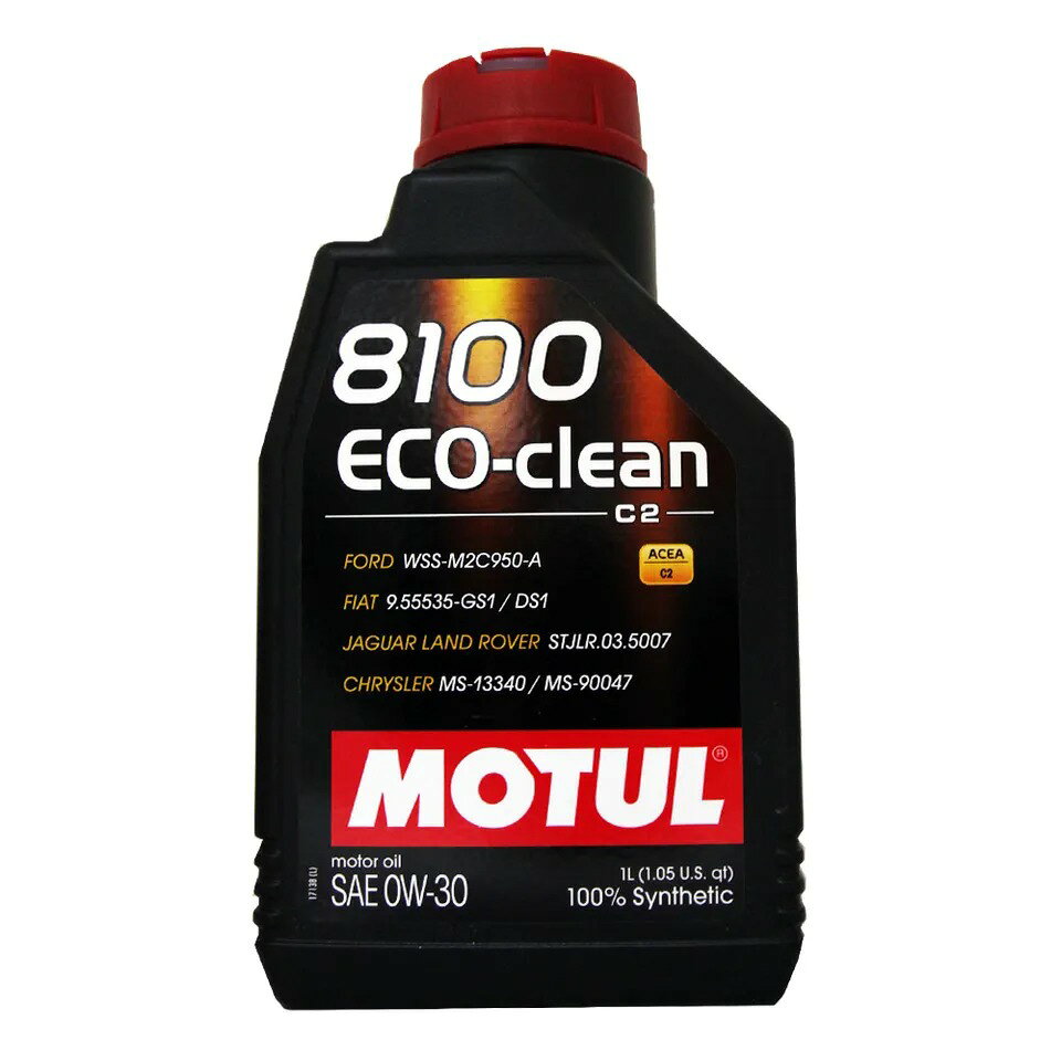 MOTUL 8100 ECO-clean 0W30 100% 全合成機油