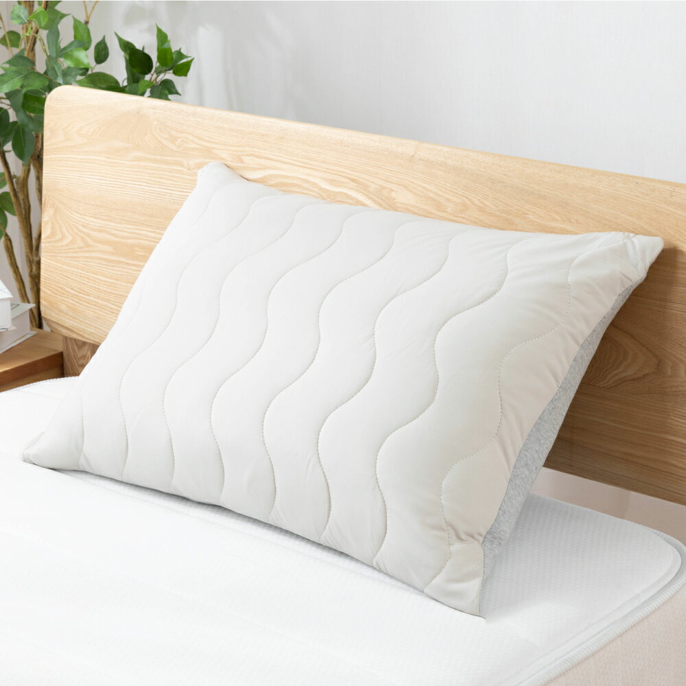 全包式枕頭保潔套 MARSHMALLOW LGY 50×70 NITORI宜得利家居