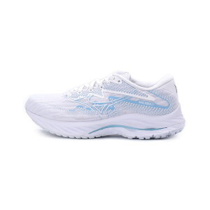 MIZUNO WAVE RIDER 27 慢跑鞋 白/水藍 J1GD230676 女鞋