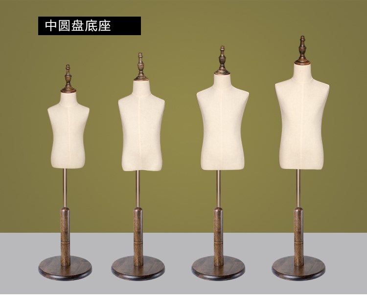 兒童包布模特道具衣模半身櫥窗展示童裝高檔拍攝服裝店小孩模特架