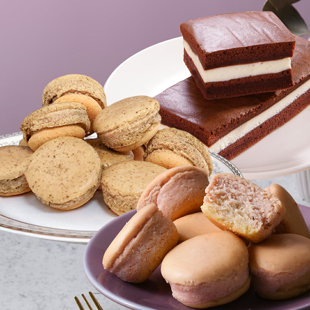 【特盛吃貨艾嘉激推小口甜點】芋頭乳酪球32入+伯爵茶乳酪球32入+雪藏起士棒3入(含運)【杏芳食品】