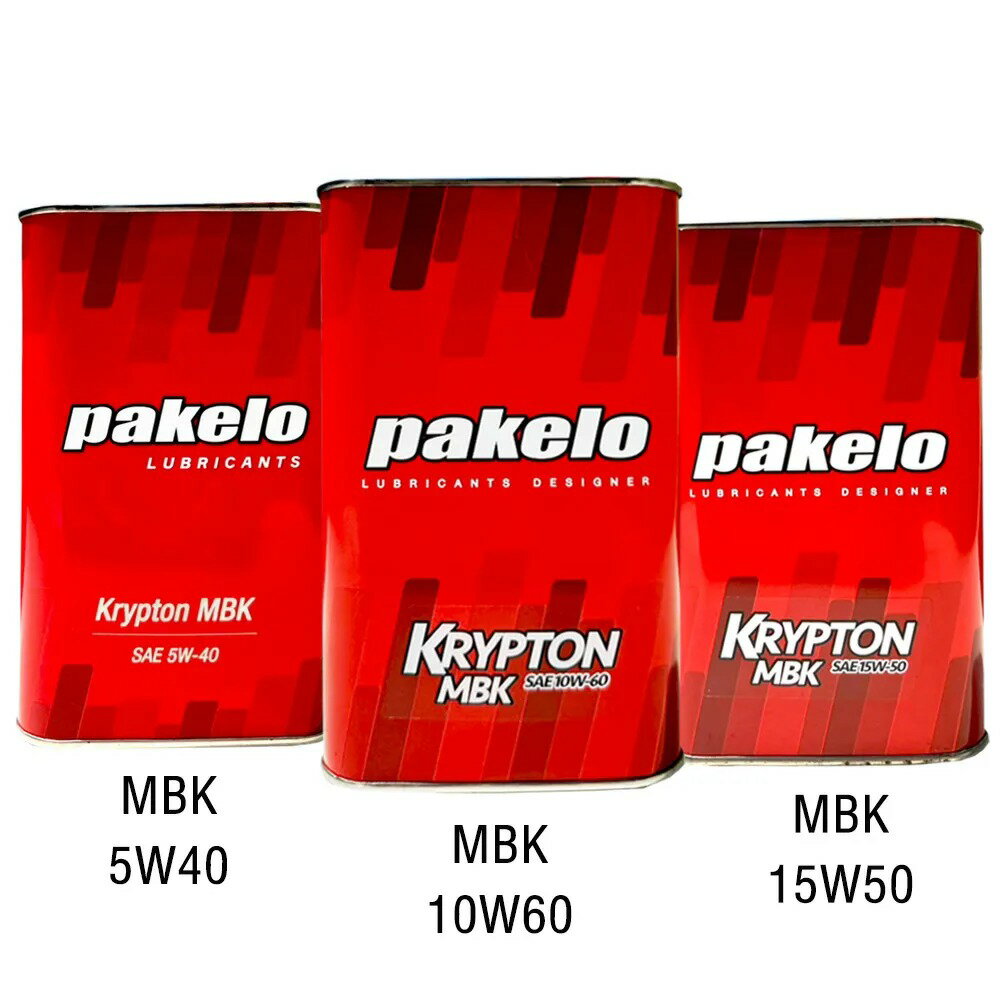 PAKELO KRYPTON MBK 10W60 5W40 15W50 4T 全合成機油