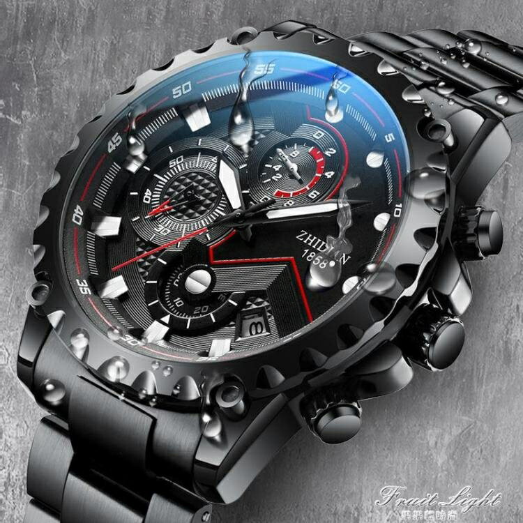 新款手錶男士機械潮流學生防水電子運動霸氣瑞士男錶 全館免運