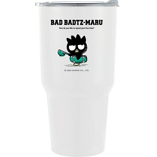 【震撼精品百貨】Bad Badtz-maru_酷企鵝~日本三麗鷗sanrio台灣授權 酷企鵝不鏽鋼冰霸杯 900ml*96772