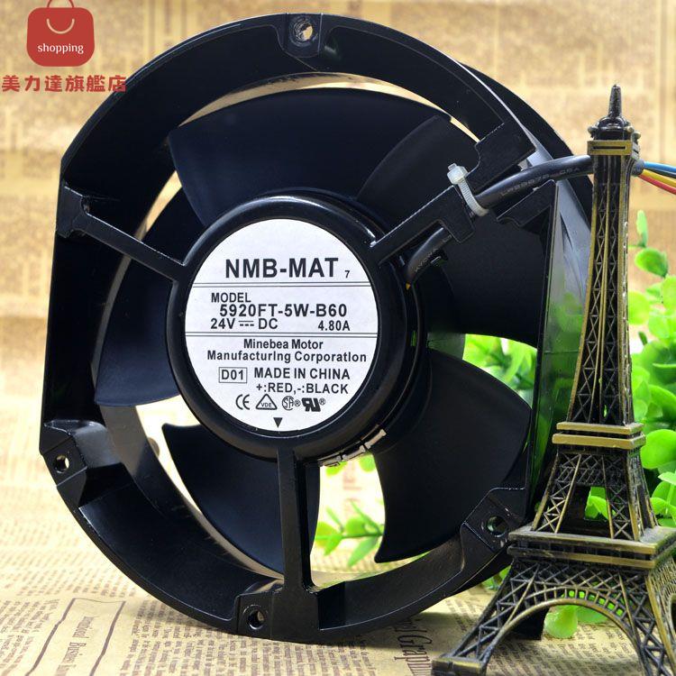 NMB-MAT 5920FT-D5W-B60 24V 4.80A 17 CM 17251 安川 變頻器風扇[DD0322001]
