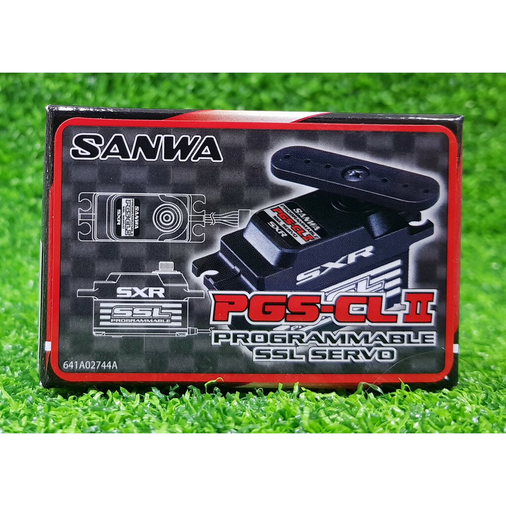 車車共和國】SANWA PGS-CL II / PGS-CL2 SXR 金屬齒輪高速型數位