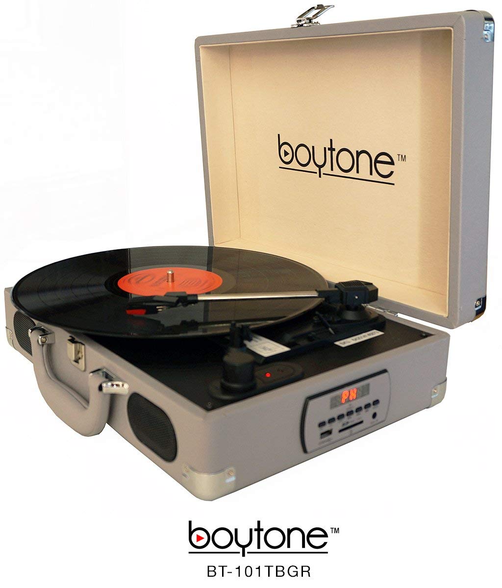 1byone suitcase style turntable 33 rpm too high