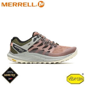【MERRELL 美國 女 ANTORA 3 GORE-TEX 防水輕量越野健行鞋《玫瑰色》】 ML067816/慢跑鞋/登山鞋
