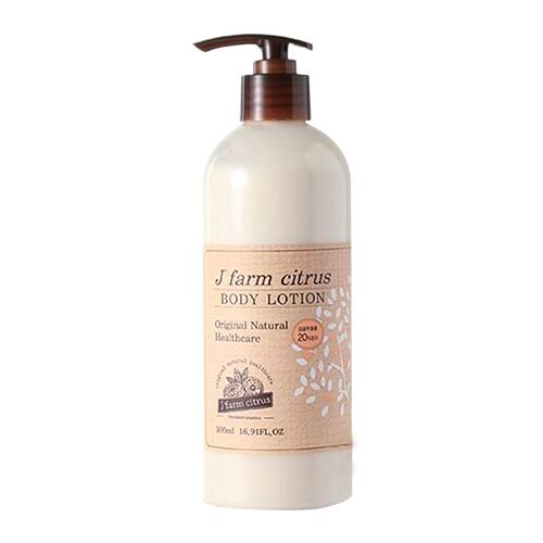 J farm 低溫菁萃濟洲島柑橘身體乳液(500ml)『STYLISH MONITOR』D630075