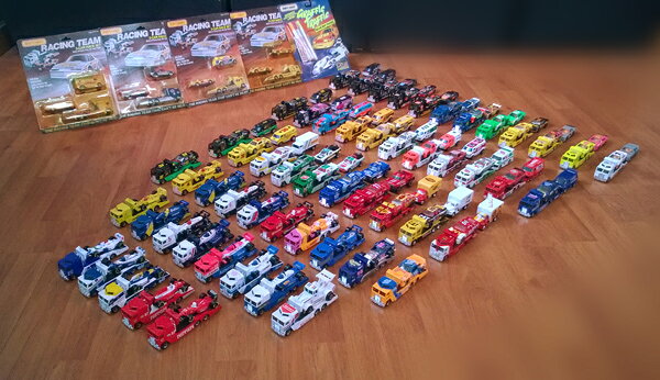 火柴盒matchbox CY111A Team Convoy 61車 F1 Indy500 Nascar