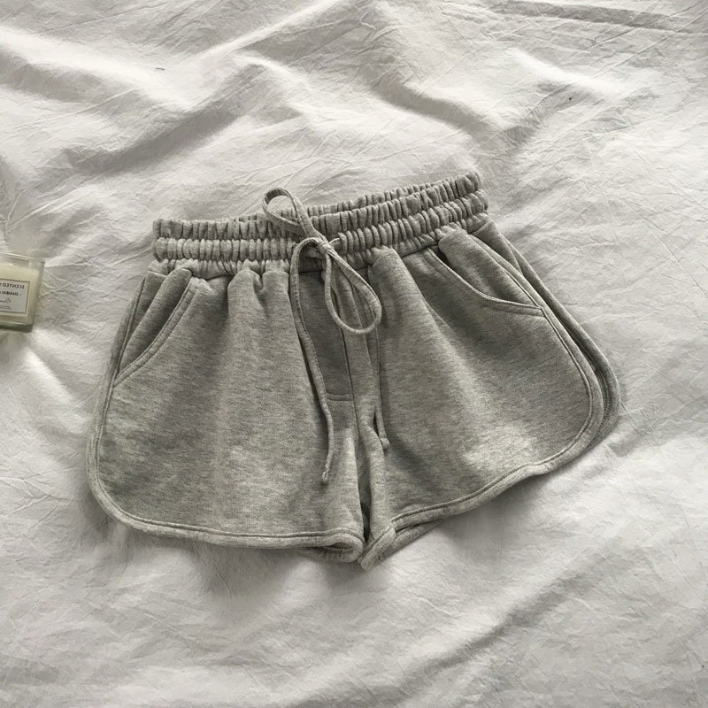 短褲女年新款夏季薄款高腰運動休閑百搭居家瑜伽睡褲潮ins潮 2