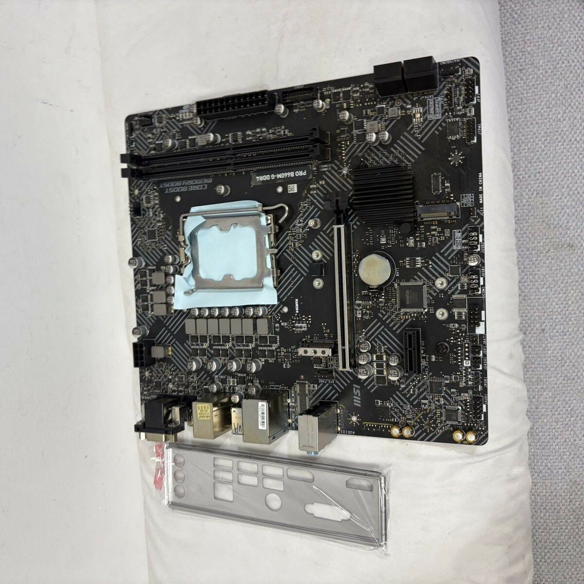 【限時優惠】微星B660M-G主機板 DDR4 支援12代Intel CPU 高效穩定 遊戲主機首選 原廠保固三個月