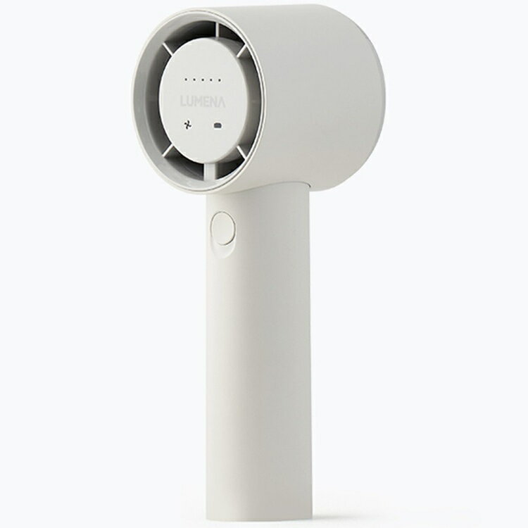 N9 LUMENA PRO JET USB充電式手持風扇 奶油白