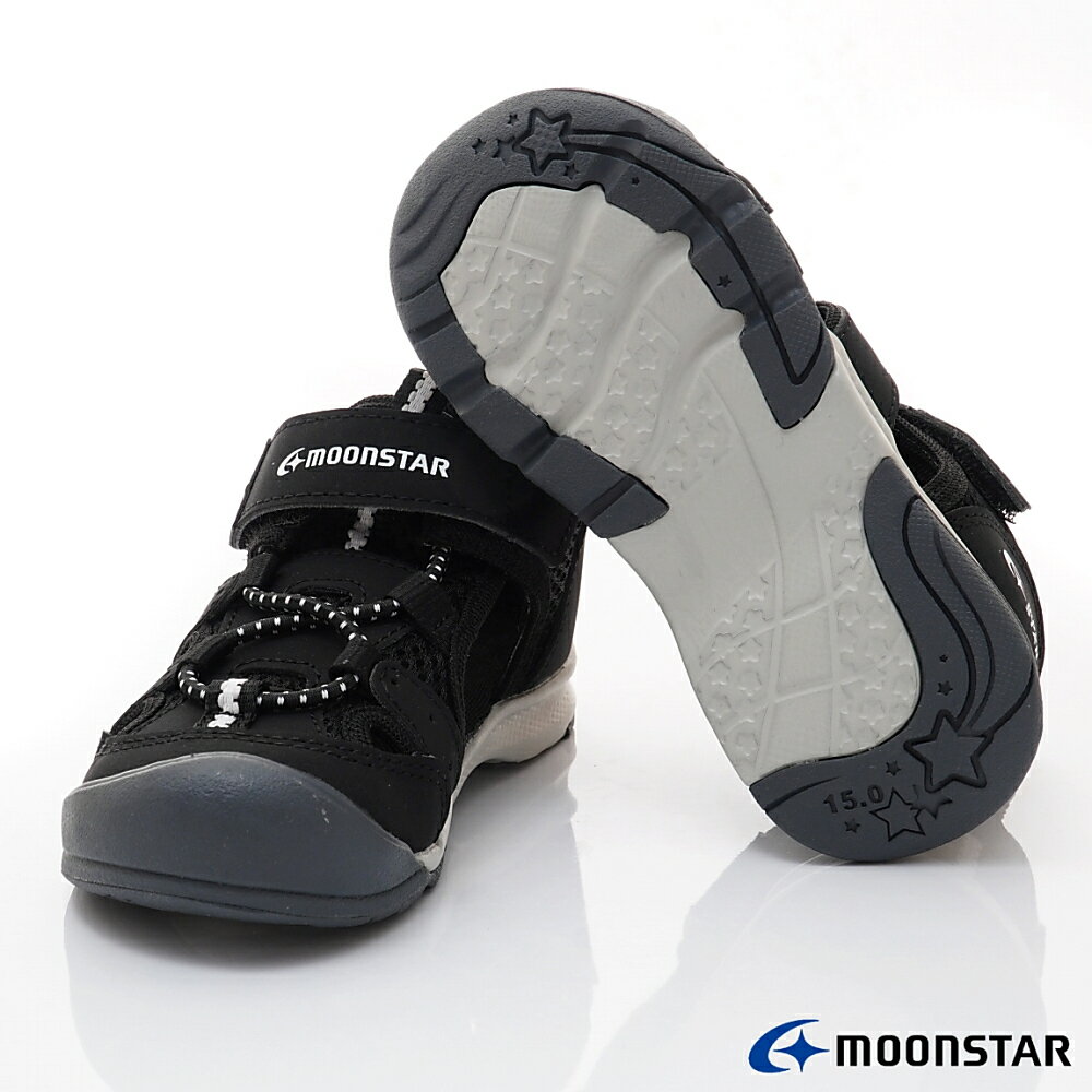日本月星Moonstar機能童鞋赤子心系列花漾涼鞋款2363新品任選(中小童段)24年式(夏) 7
