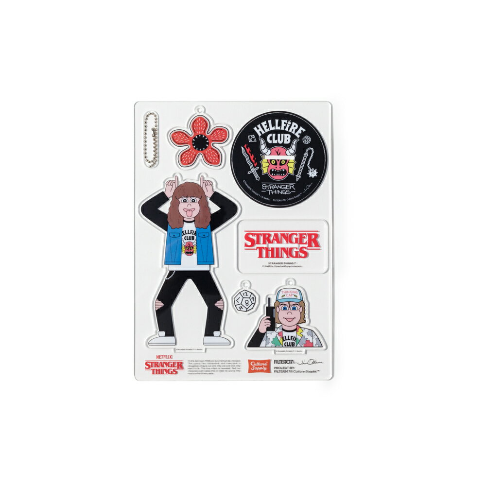 FILTER017® X Stranger Things X Jun Oson 多用途造型壓克力牌-A款 H8011