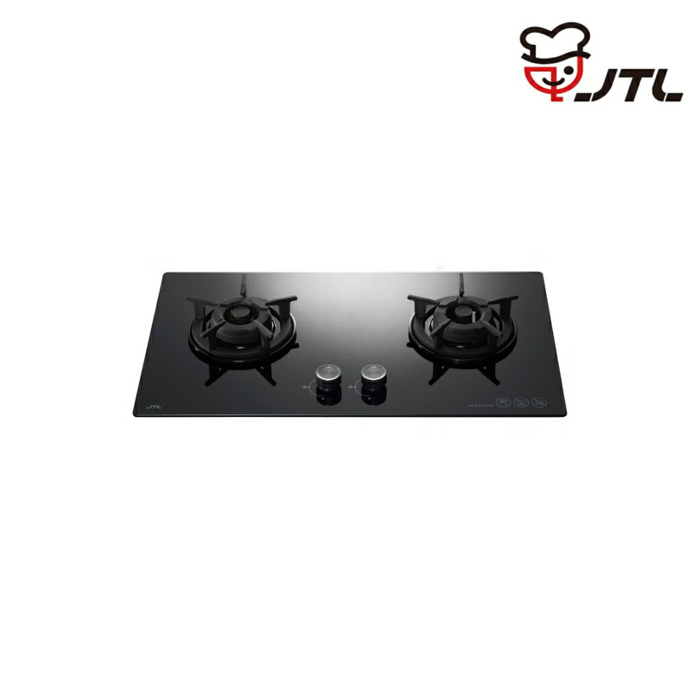 JT-GC229AS-雙口黑色玻璃檯面爐(含基本安裝)