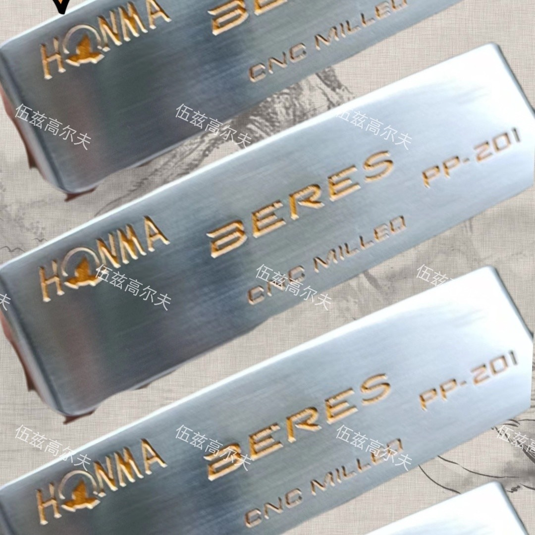 金色左手高爾夫球桿推桿男士高檔私人定制反手進口鋼桿身限量款