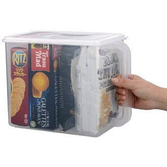 日本製造INOMATA高位層板專用9.5公升深型手持收納盒(半透明盒蓋) 日本製造INOMATA高位層板專用9.5公升深型手持收納盒(半透明盒蓋)-日本創意生活雜貨館-日本商品推薦