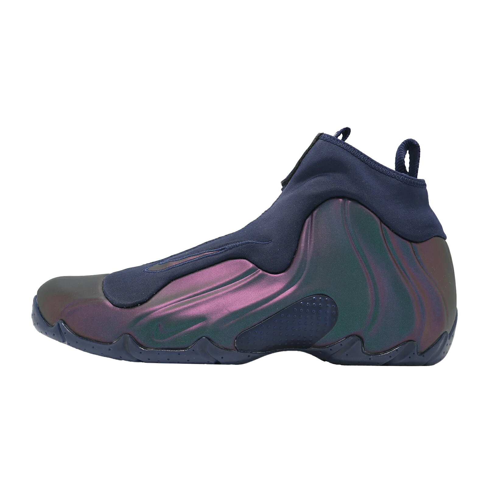 Nike 休閒鞋 Air Flightposite QS 男鞋 Jason Kidd 藍 復刻 拉鍊 HJ4481-900