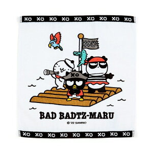 【震撼精品百貨】Bad Badtz-maru_酷企鵝~日本三麗鷗sanrio酷企鵝純棉短毛巾 4x36cm (神秘藏寶圖)*92685