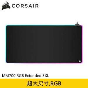 【最高22%回饋 5000點】 CORSAIR 海盜船 MM700 RGB Extended 3XL 電競滑鼠墊