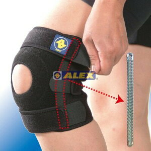 ALEX 護膝 T-39 矽膠單側條護膝 單邊一支 護具【大自在運動休閒精品店】