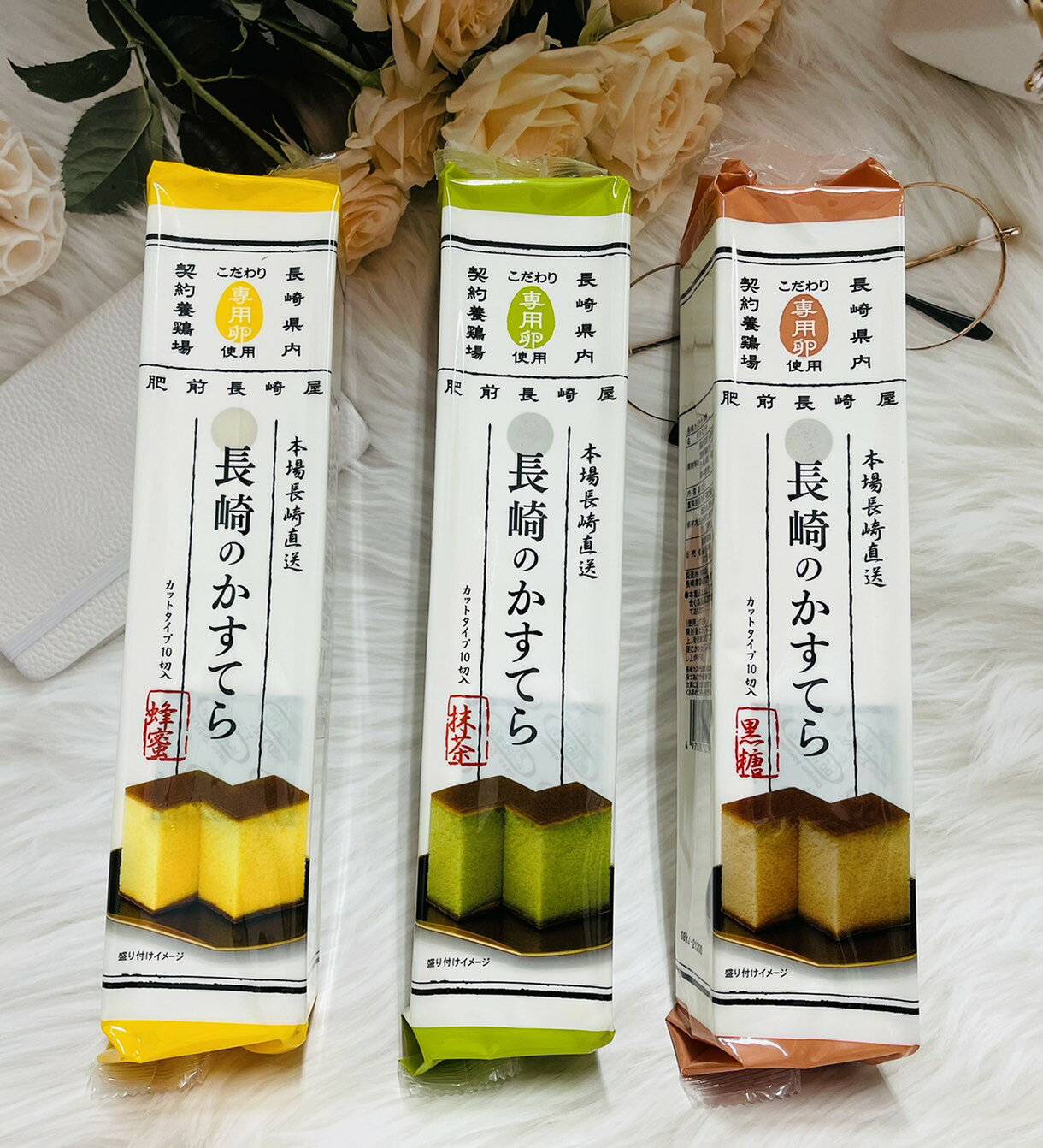日本 和泉屋 肥前長崎屋 蜂蜜蛋糕/黑糖蛋糕/抹茶蛋糕 270g （10切入條）｜全店$299 全家取貨免運｜滿額折500｜APP下單最高賺19%點數⚡