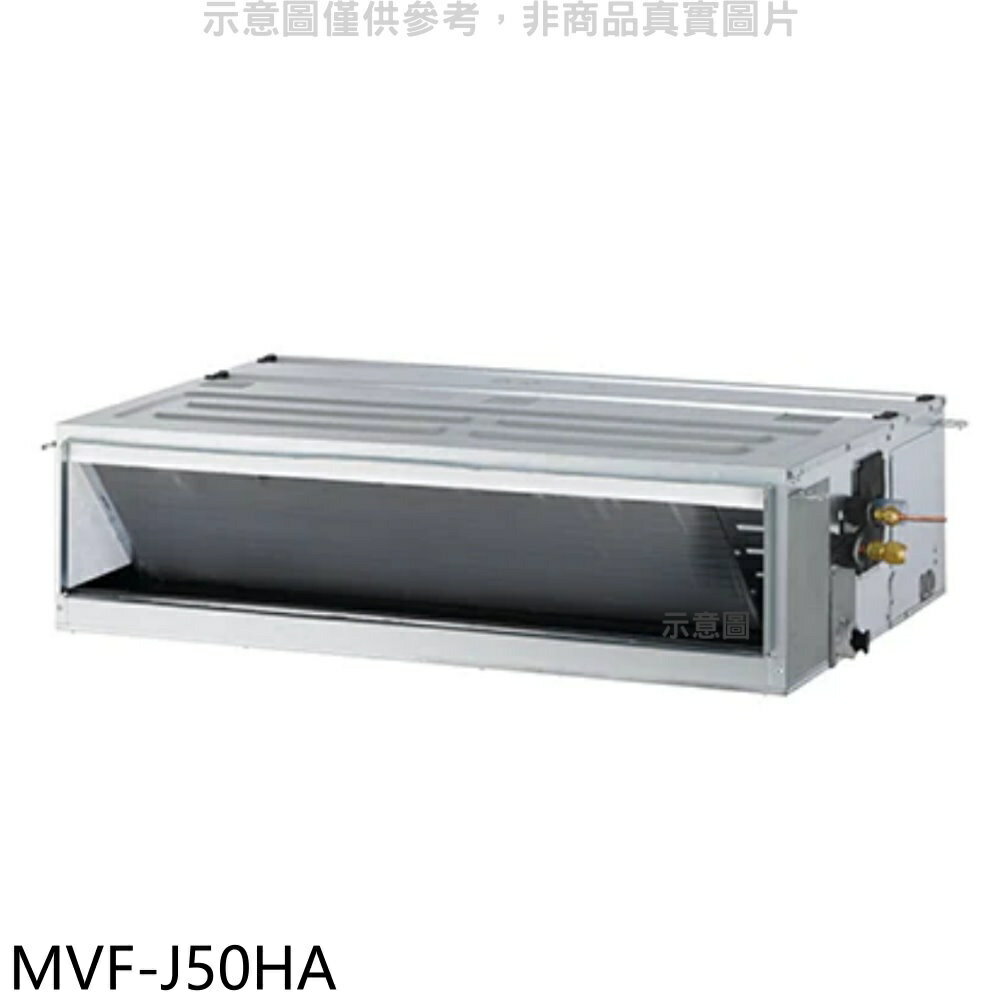 全館領券再折★美的【MVF-J50HA】變頻冷暖吊隱式分離式冷氣內機(無安裝)