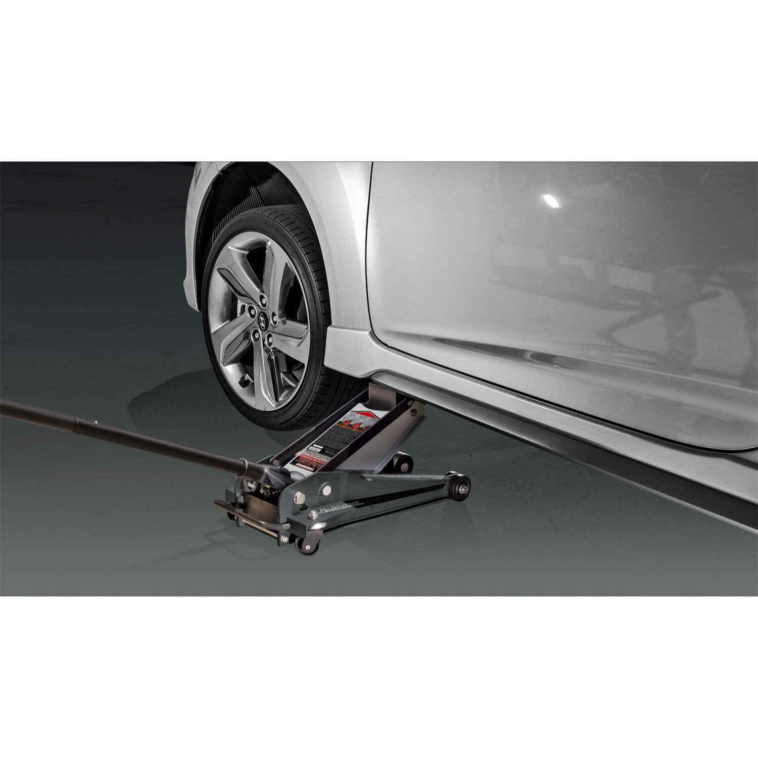 toolsmithdirect Powerbuilt UJack 2 Ton Floor Jack with Jackstand Slot in Saddle 620516