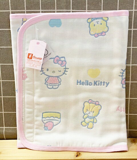 【震撼精品百貨】Hello Kitty 凱蒂貓 三麗鷗 Sanrio 嬰兒六層紗肚兜*76156 震撼日式精品百貨