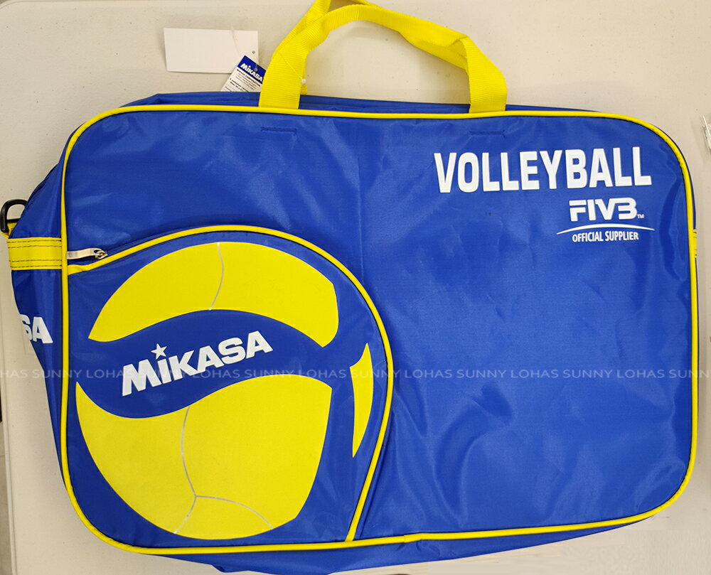 【MIKASA】6顆裝 排球袋 肩背袋 收納袋 MKAC-BG260W-BL 藍色【陽光樂活】