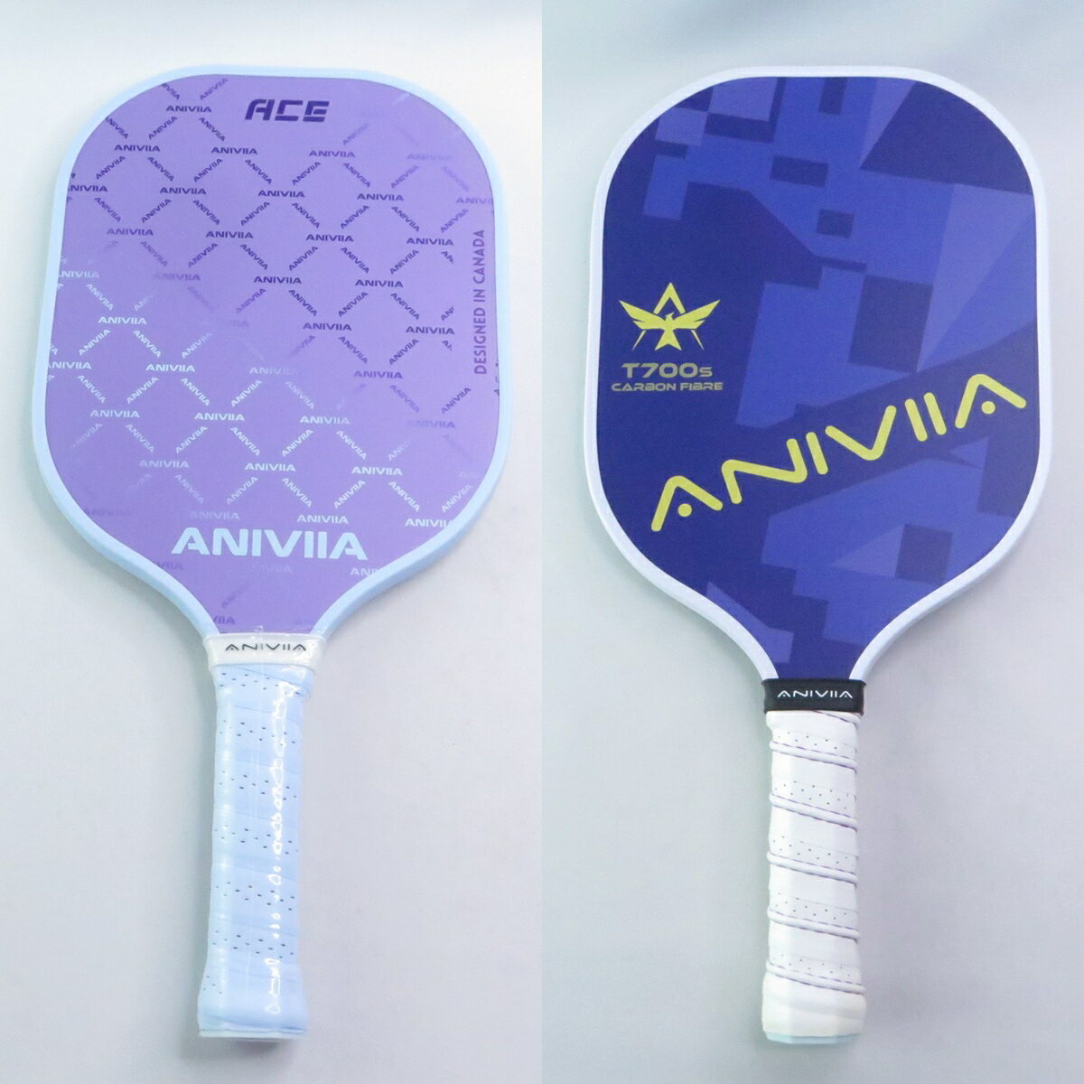 Aniviia 匹克球球拍 Voltic Ace 入門拍 日本Toray碳纖維T700s質 紫藍【iSport愛運動】