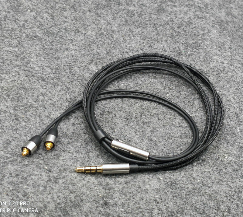 K3003線材單晶銅升級MMCX線材C5鍍銀線 升級發燒耳機線MMCX耳機線