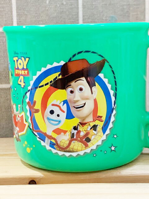 【震撼精品百貨】玩具總動員 Toy Story 日本迪士尼Disney 玩具總動員塑膠杯/水杯-綠#46110 震撼日式精品百貨