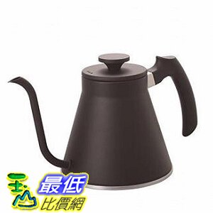Hario 咖啡水壺0.8l 啞光黑色 Hario V60手沖壺 · 修身 VKF- MB [日本代購]