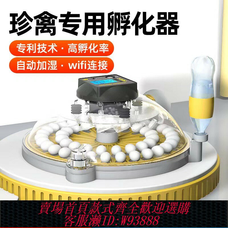 {臺灣公司貨 可打統編}孵化器小型家用全自動孵化機智慧小飛碟孵蛋器鸚鵡蘆丁雞鳥蛋孵化