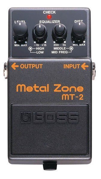 Boss MT-2 Metal Zone 電吉他金屬破音單顆效果器(最受歡迎的破音之一)【唐尼樂器】