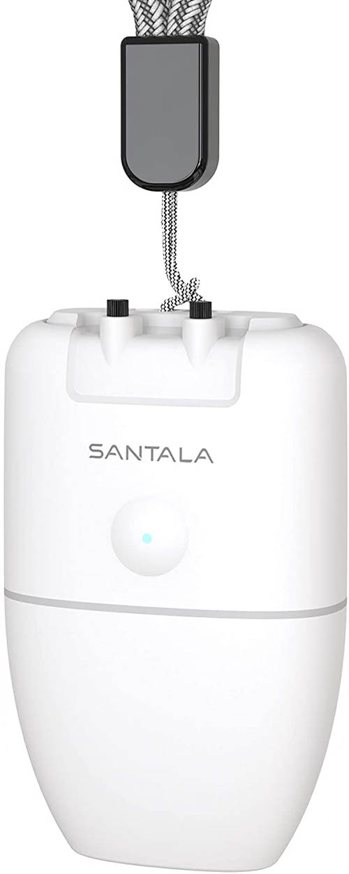 SANTALA【日本代購】空氣淨化器 USB充電 車載 負離子2000萬/cm³