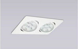 【燈王的店】LED 9Wx2 聚光 方型 崁燈 白框 暖白光 ☆ TYL533