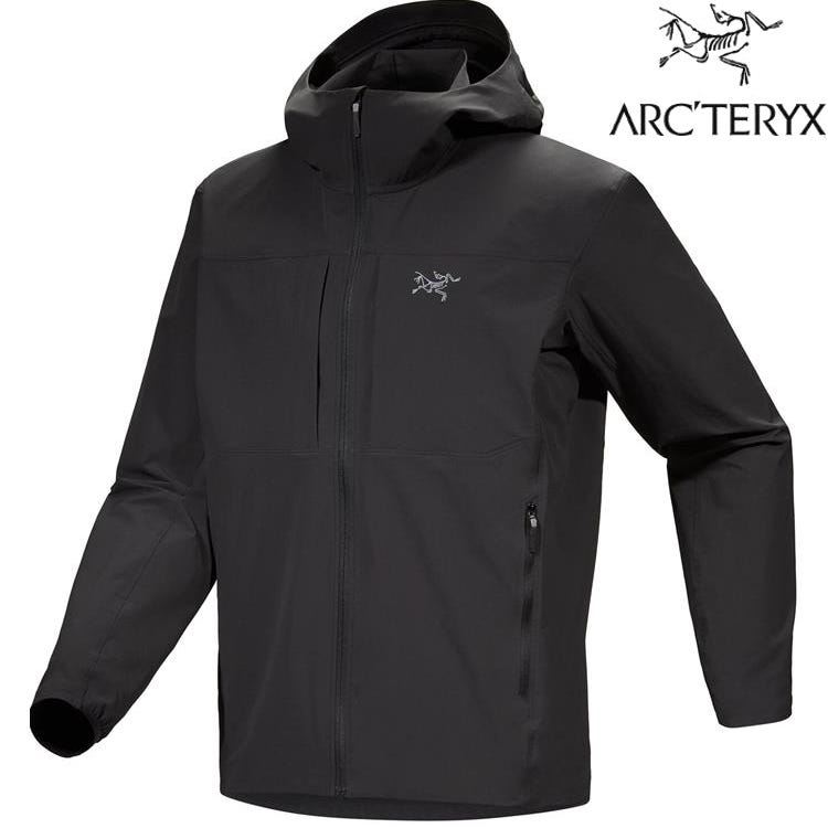 Arcteryx 始祖鳥 Gamma Lightweight Hoody 男款 輕量薄軟殼外套 X000007741 黑 Black