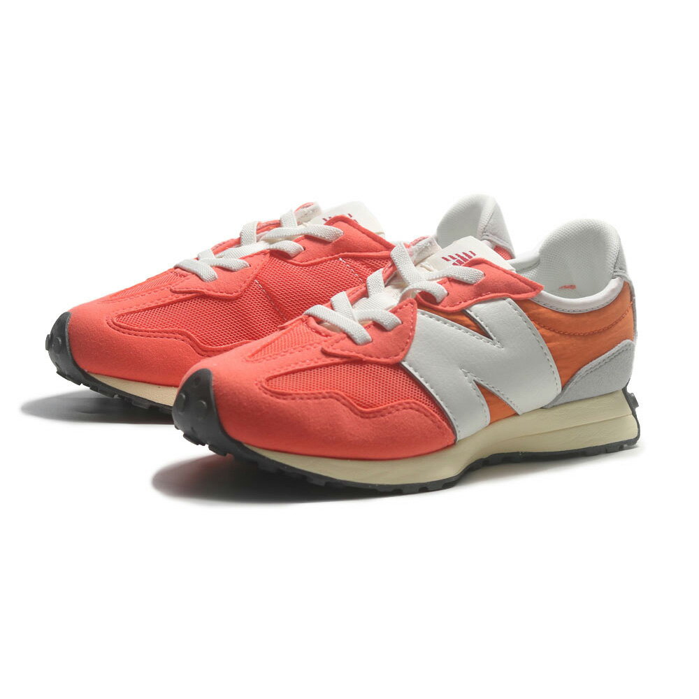 【滿額現折200】NEW BALANCE 童鞋 NB 327 橘色 鬆緊帶 中童 PH327RF