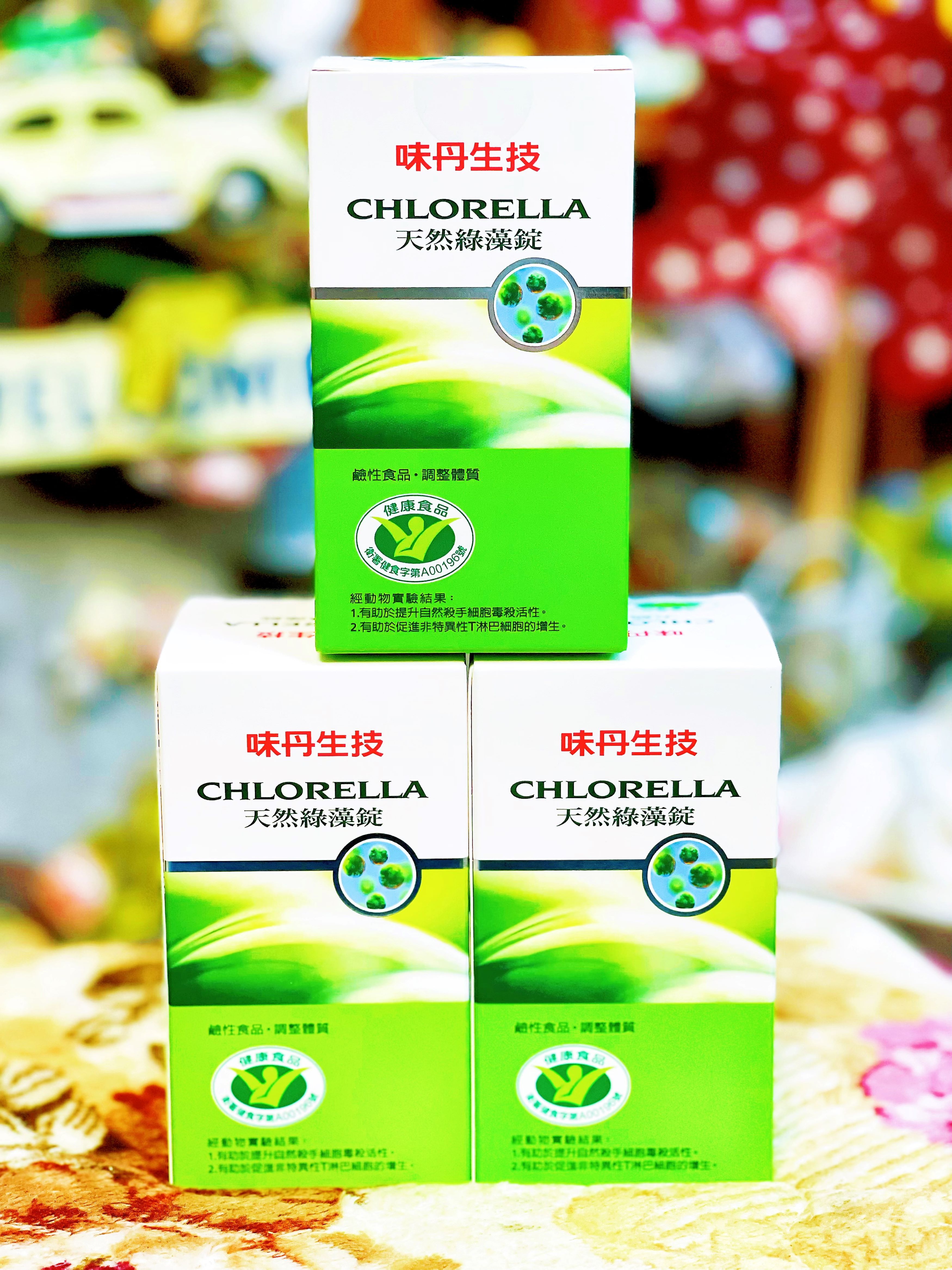 味丹生技 天然綠藻(600錠/罐)國家認證
