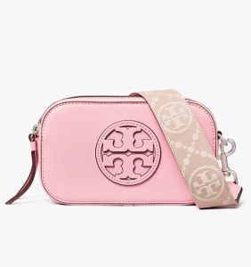 TORY BURCH 芭比粉紅相機包 MINI MILLER CROSSBODY BAG